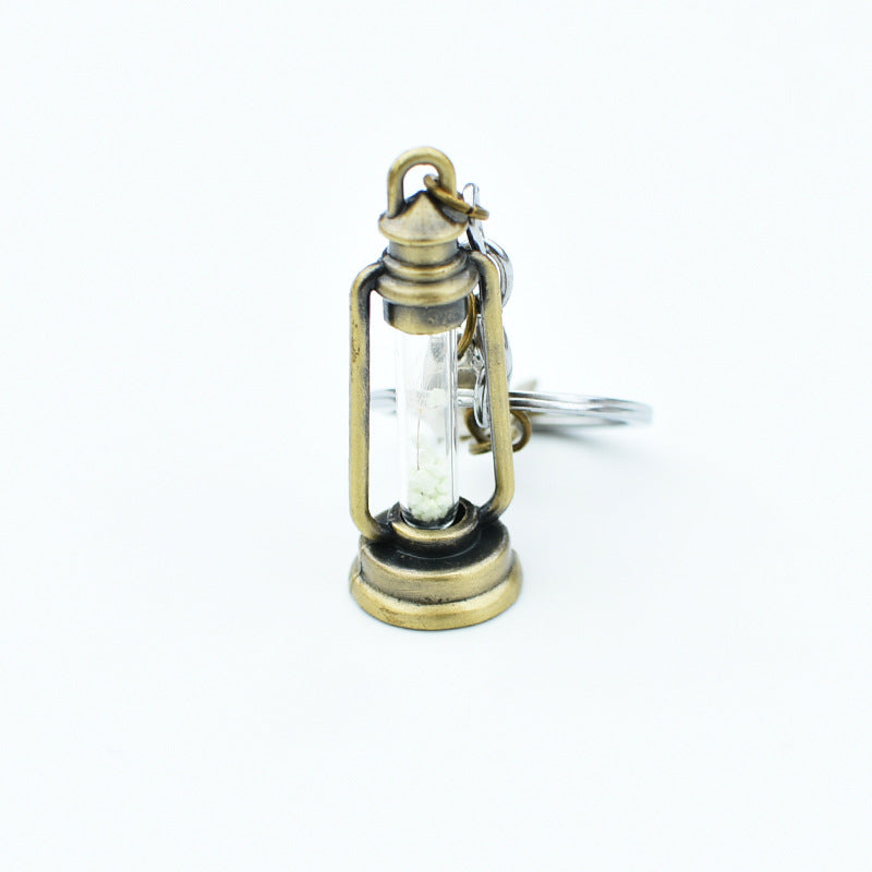 Wholesale Metal Retro Hourglass Keychain