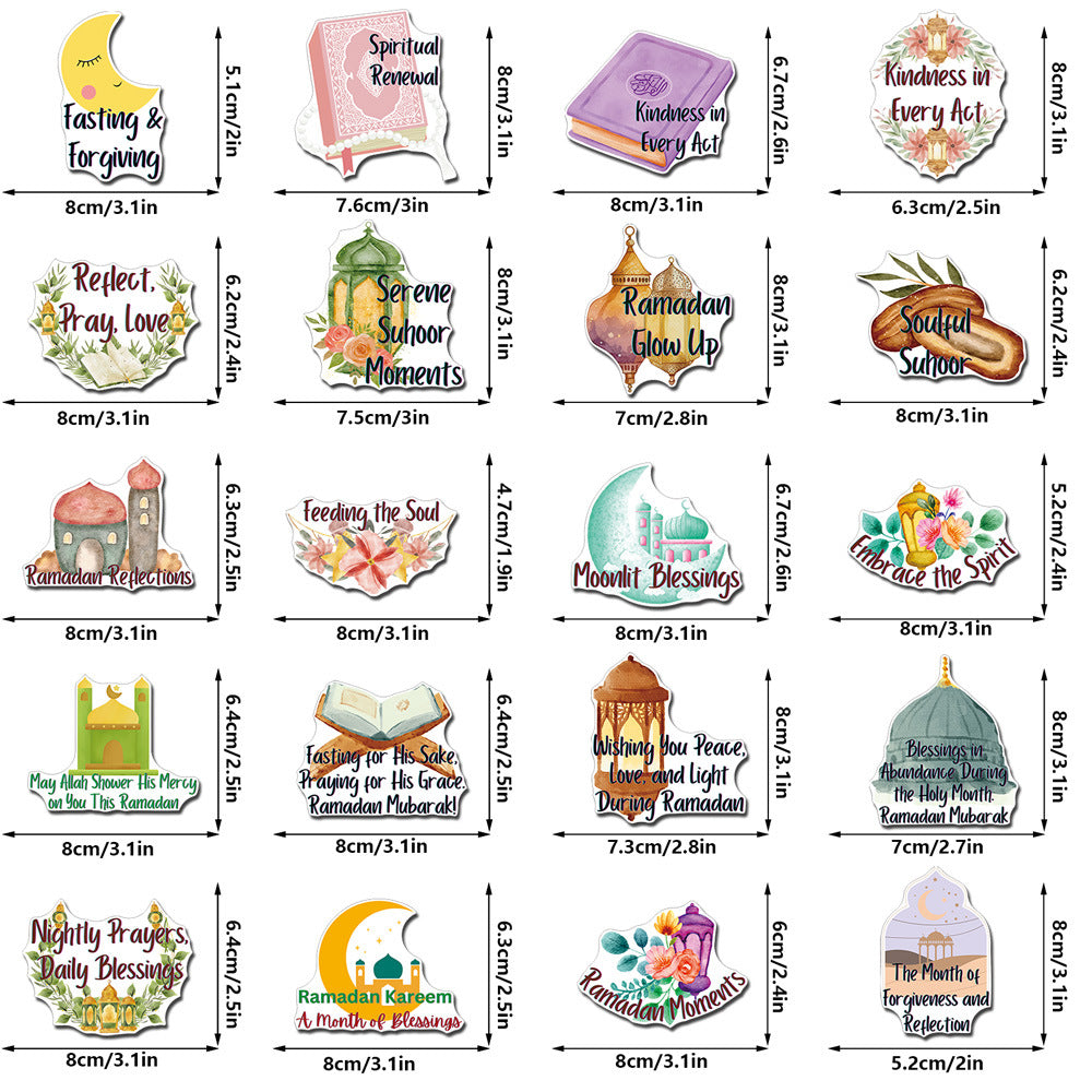 Wholesale  PVC soft magnetic car stickers holiday motto magnetic stickers