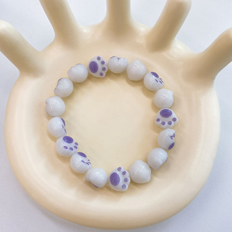 Wholesale Cute Cat Claw Resin Bracelet