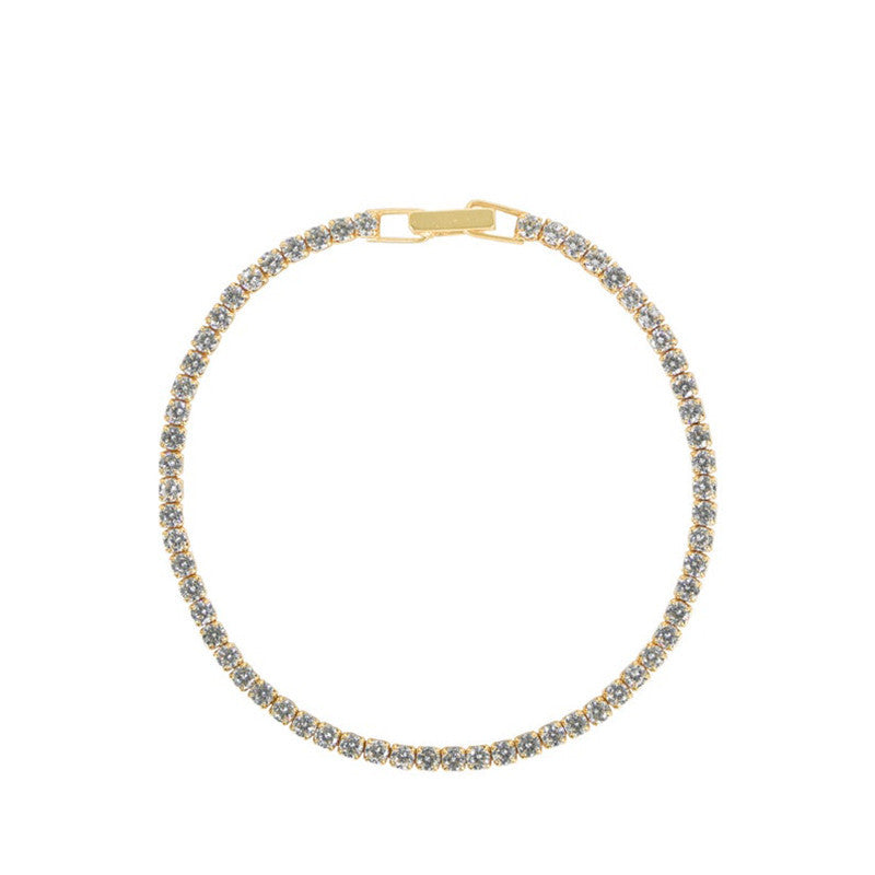 Wholesale Cubic Zirconia Rose Gold Bracelet