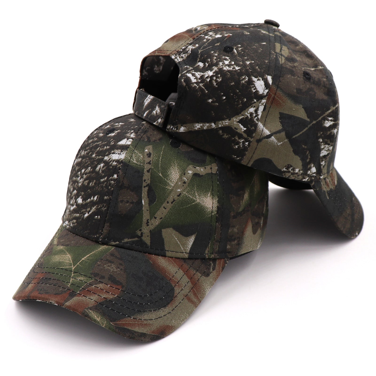 Wholesale Camouflage Hat Tree Fan Cotton Baseball Cap