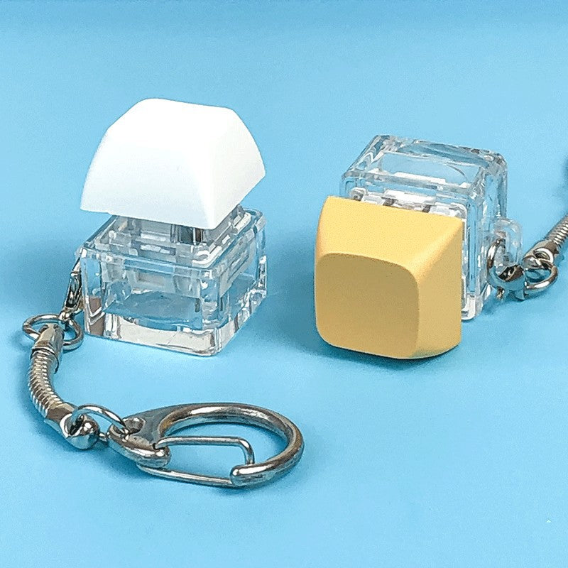 Wholesale ABS Decompression Mechanical Keyboard Axle Tester Fidget Keychains