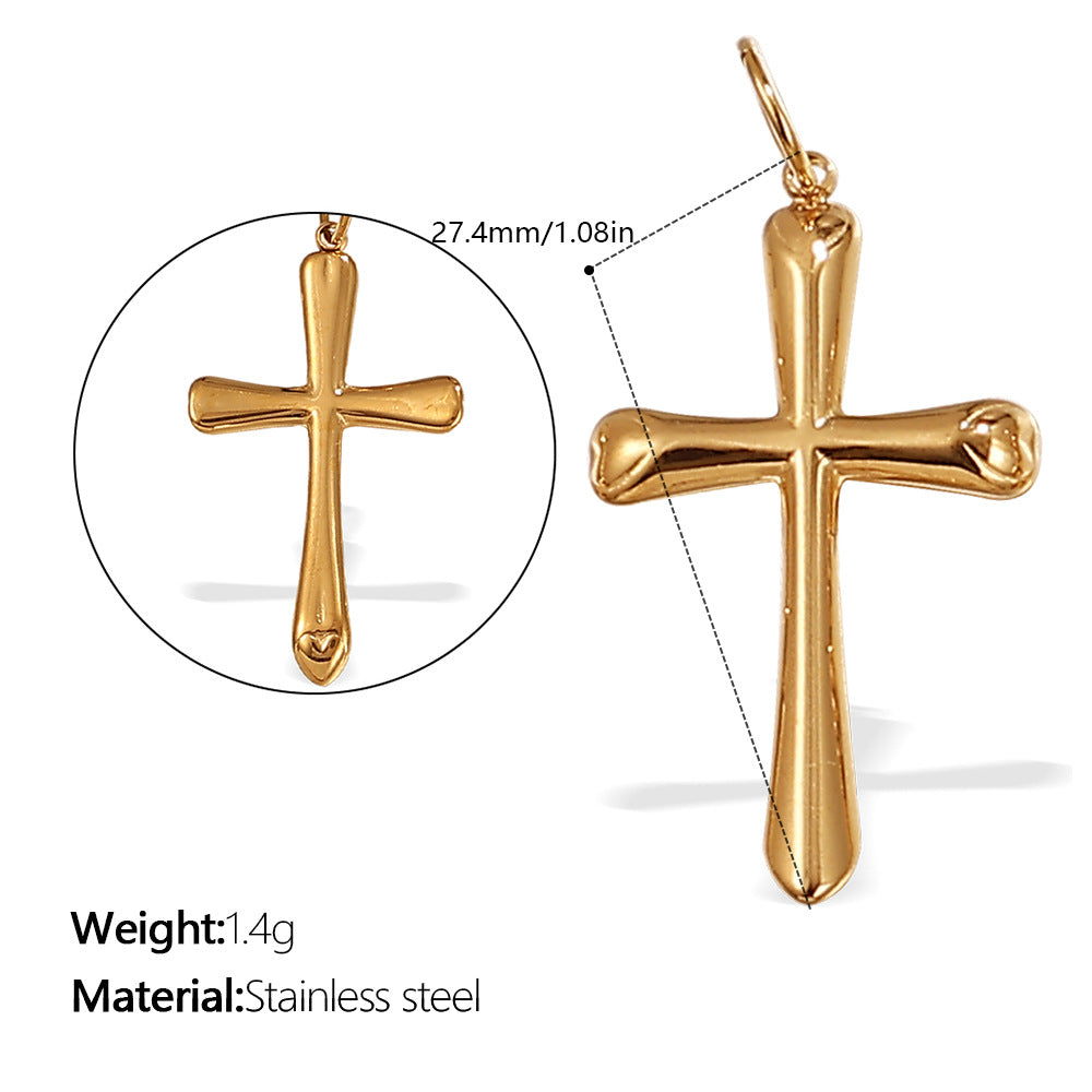 Wholesale Stainless Steel Cross Pendant Necklace