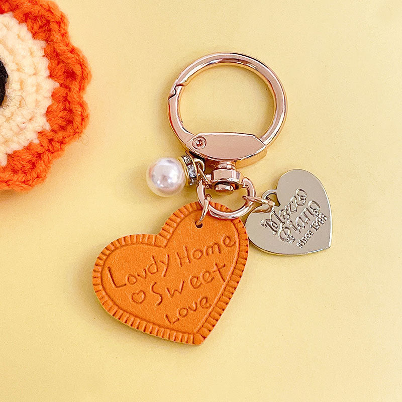 Wholesale Mother's Day Leather Love Keychains