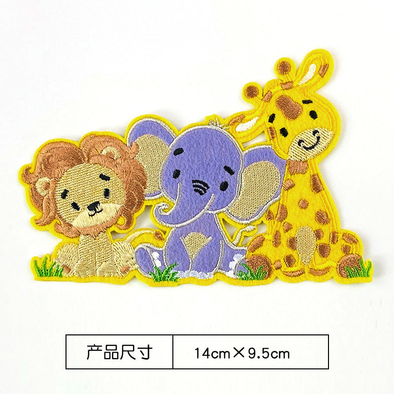 Wholesale Cartoon Dog Cute Animal Embroidery DIY Patches
