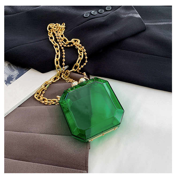 Mini bolso de hombro transparente de PVC al por mayor