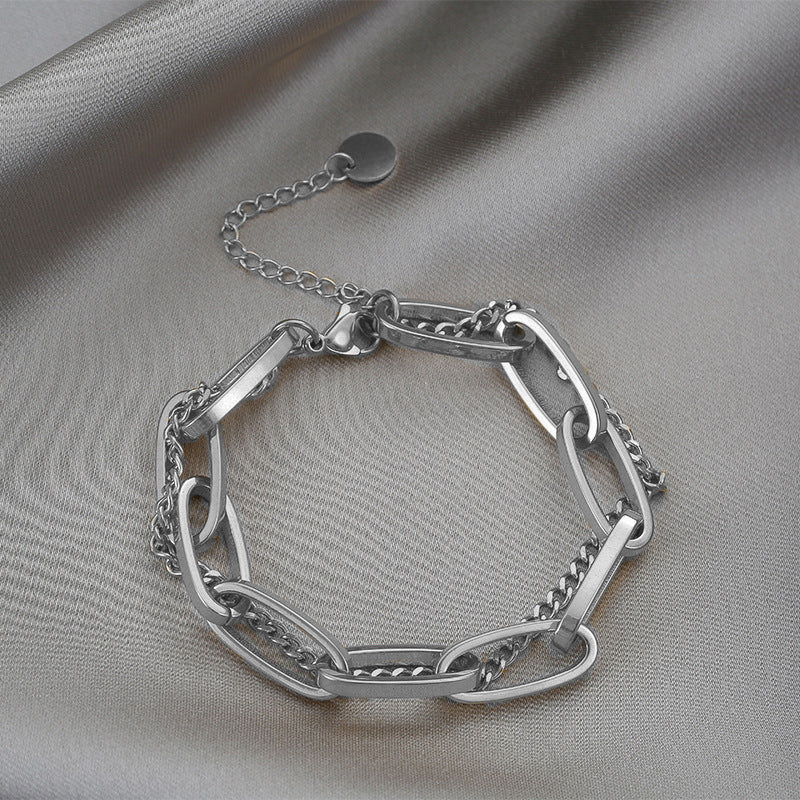 Wholesale Titanium Steel Non-fading Bracelet