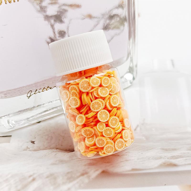 Wholesale Fruit clay slices 20ml small bottle 15g