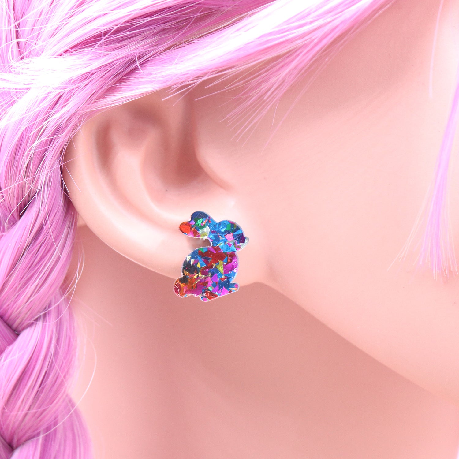 Wholesale Summer New Easter Egg Bunny Cute Cartoon Earrings