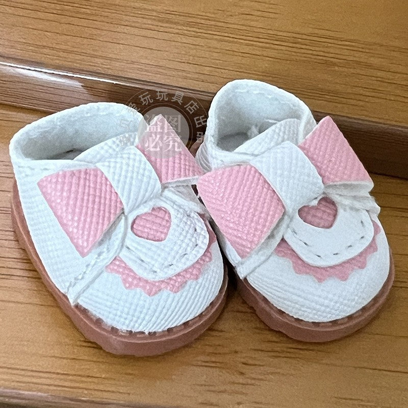 Wholesale 17cm Rag Doll Cotton Princess Shoes 8 Shoes Bjd Doll Accessories