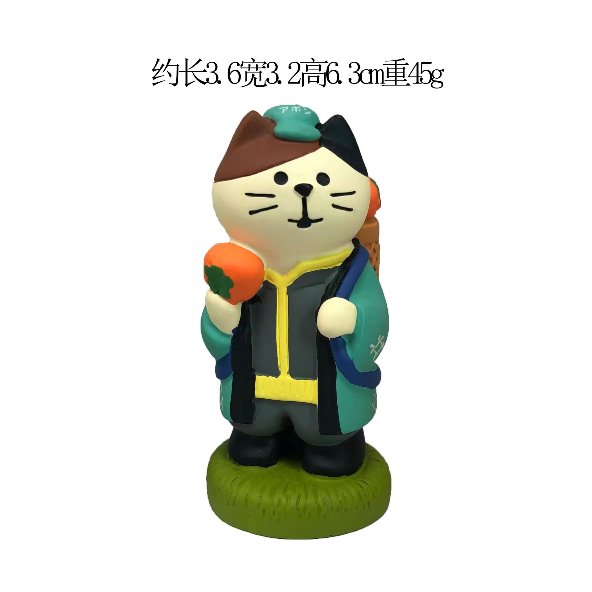 Wholesale Japanese ZAKKA Cat Resin Figurine  King Pumpkin Home Decor