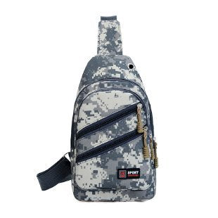 Wholesale Oxford Cloth Tactical Chest Bag Men's Shoulder Bag