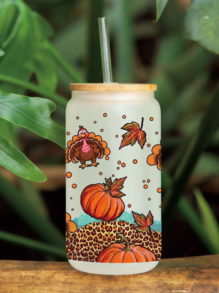 Wholesale Cute Pumpkin Series 16oz Cup UV DTF Wraps