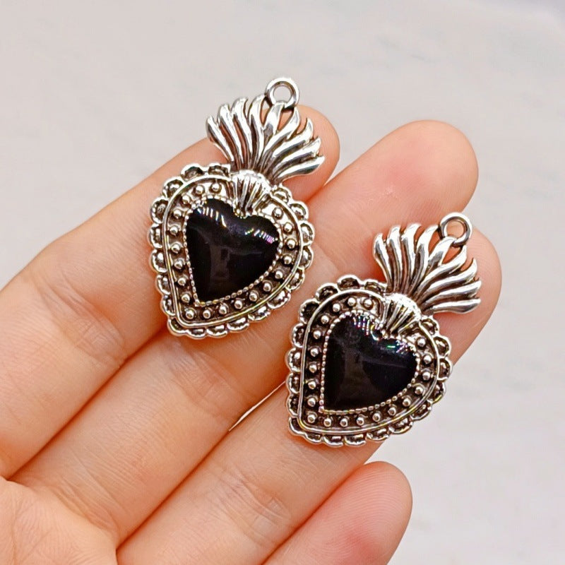 Wholesale Gothic Heart Cross Sword Pendant