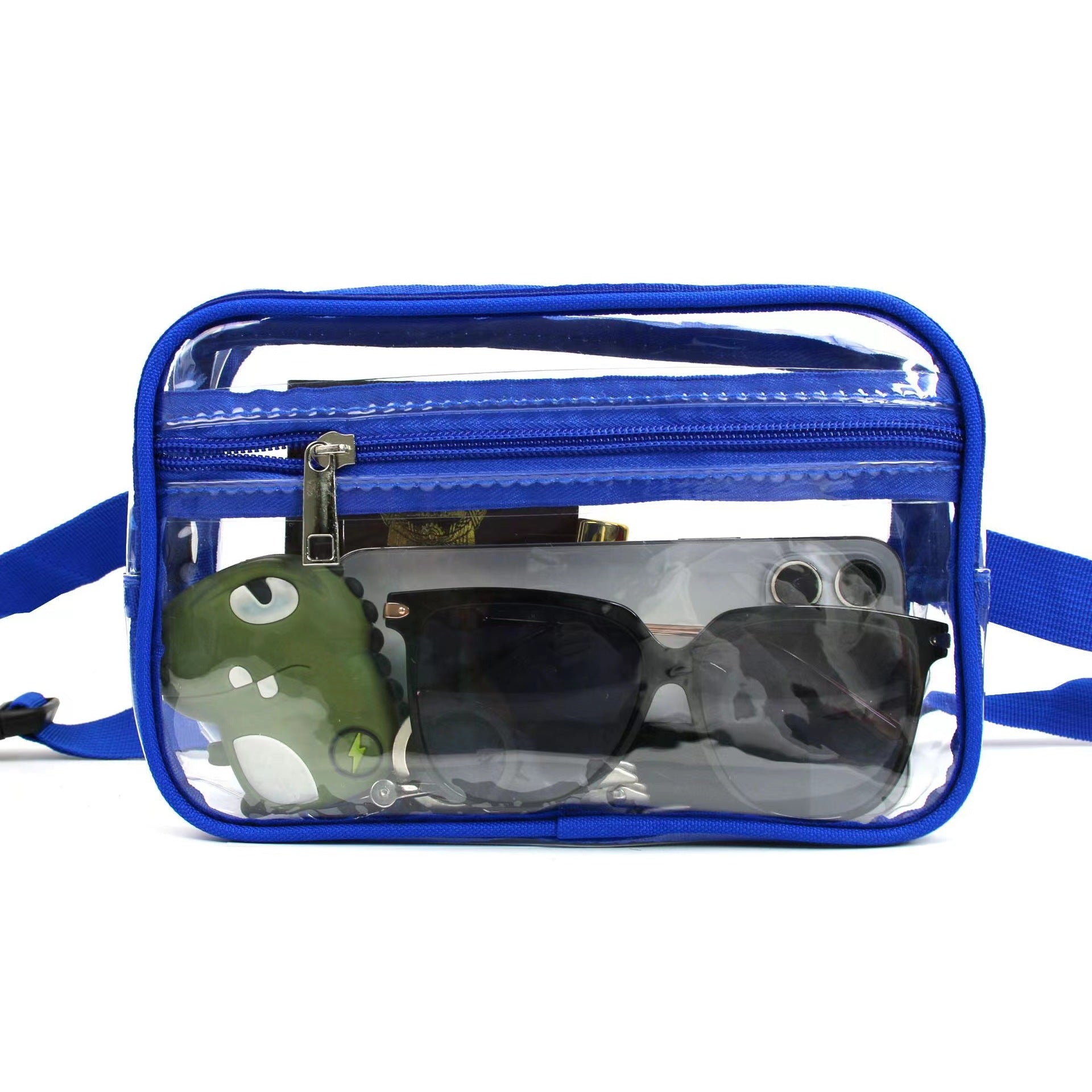 Wholesale Waterproof Fashion PVC Transparent Waist Bag Chest Bag Crossbody Shoulder Bag
