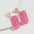 Wholesale Valentine's Day Letter Pendant High-grade Earrings Peach Heart Love Festival Sweet Wind Glitter Yak