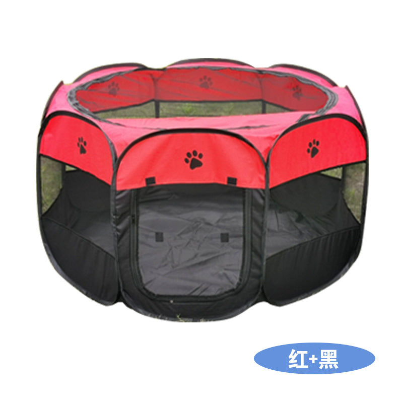 Wholesale Closed Pet Wire Storage Oxford Cloth Octagonal Cage
