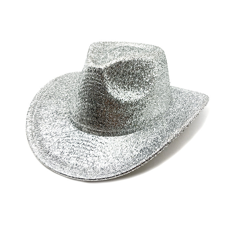 Wholesale Lace and Gold Wire Western Cowboy Hat