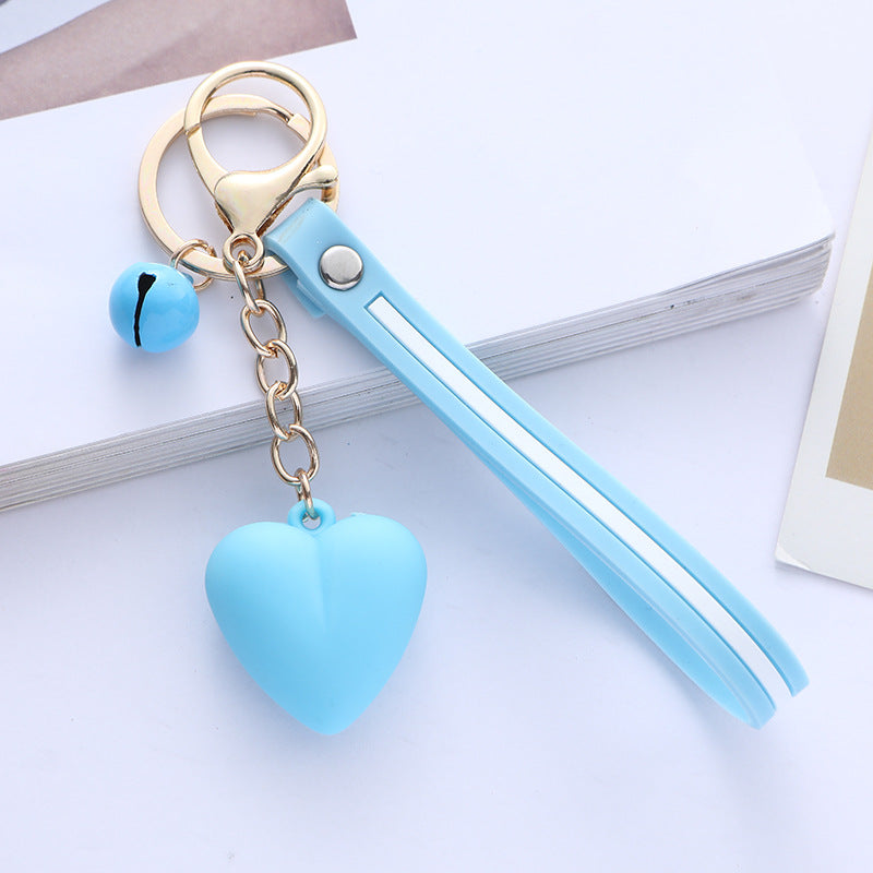 Llavero de amor de color acrílico acrílico al por mayor