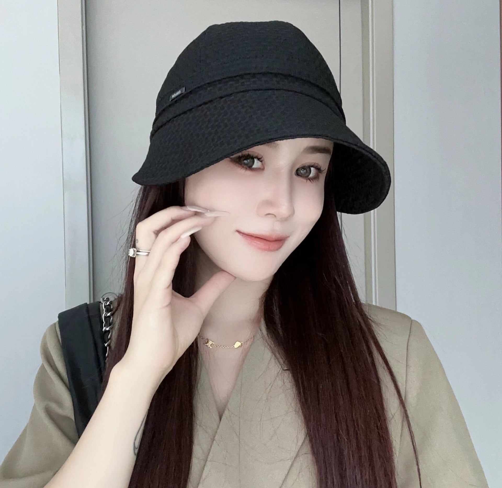 Wholesale All-match Equestrian Duckbill Bucket Hat