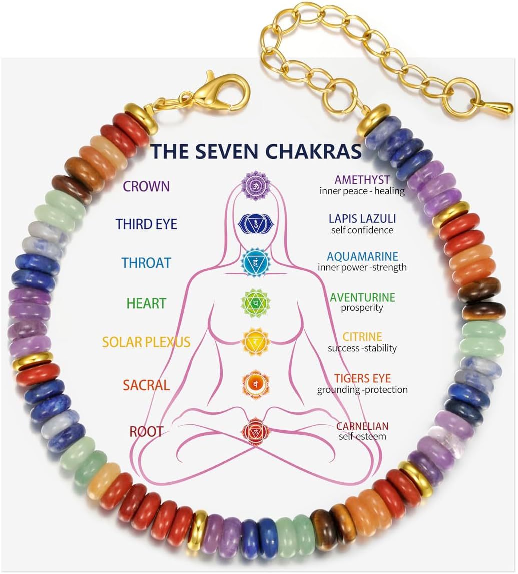 Wholesale Colorful Natural Stone Braided Bracelet