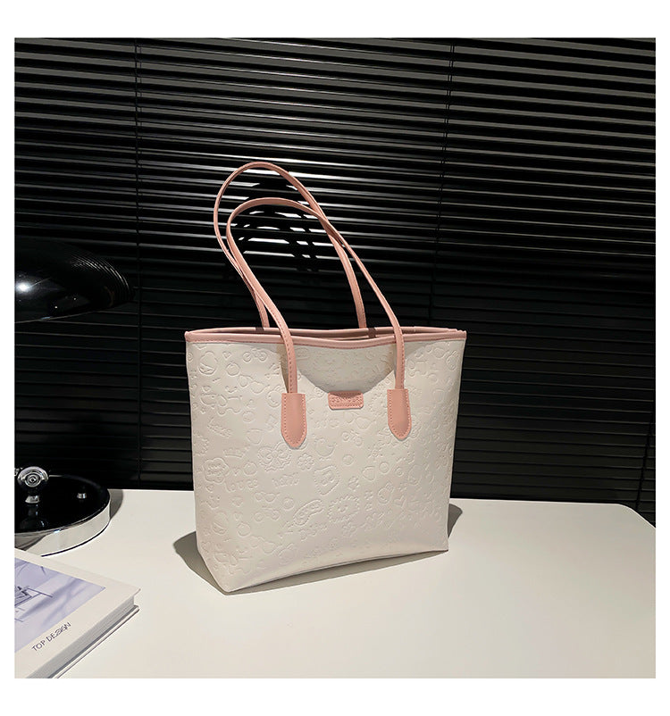 Wholesale Large capacity bag, versatile tote bag, commuting shoulder bag