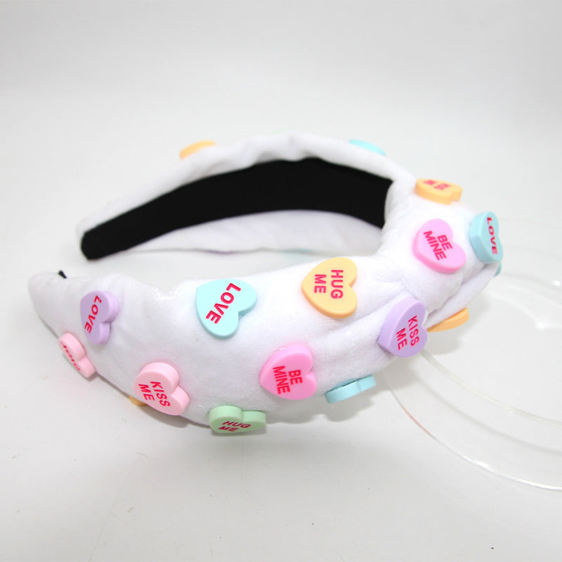 Wholesale Heart-shaped Accessories Headband