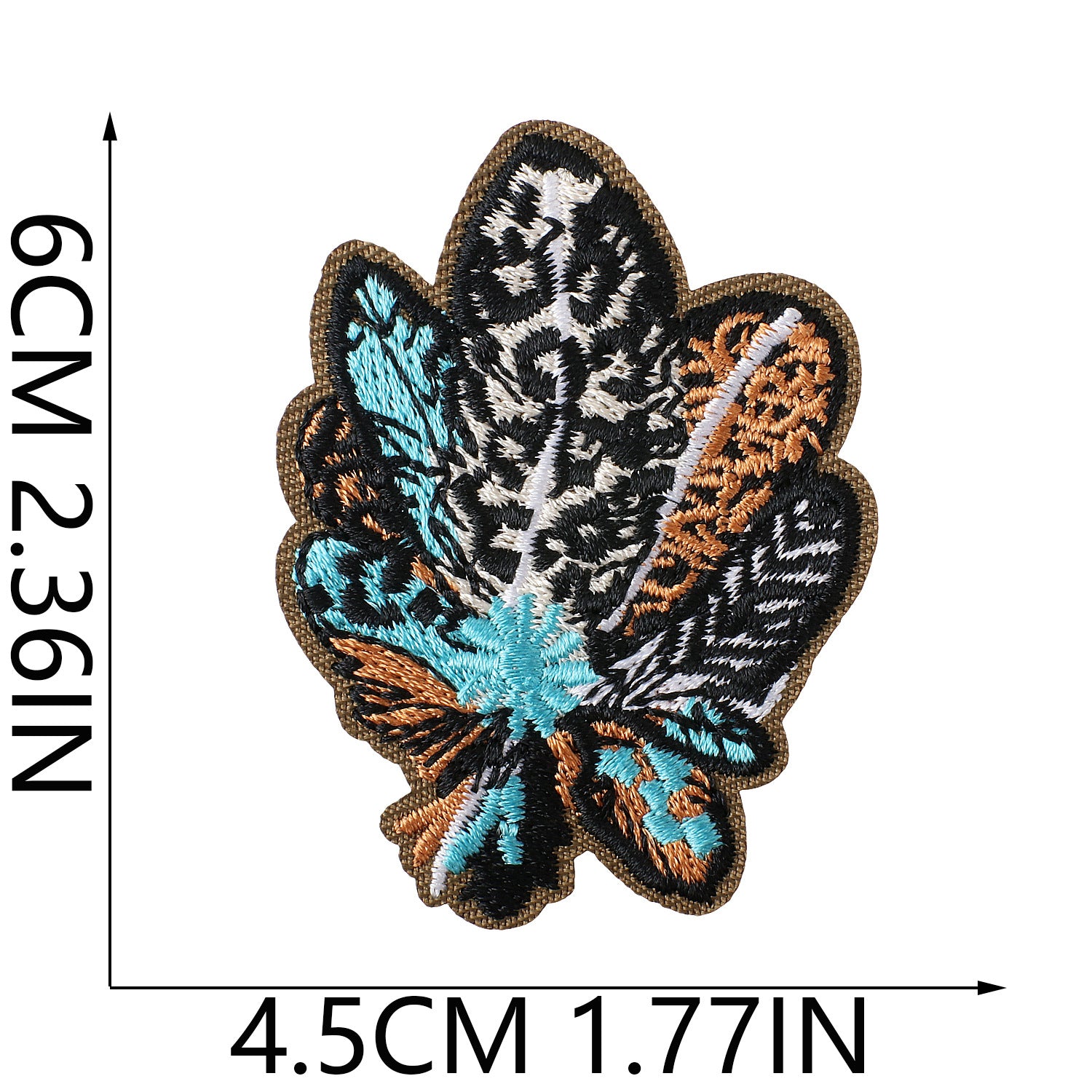 Wholesale Western Cowboy Cactus Embroidered Iron On Patches DIY et And Bag Crafts Boutique Resale