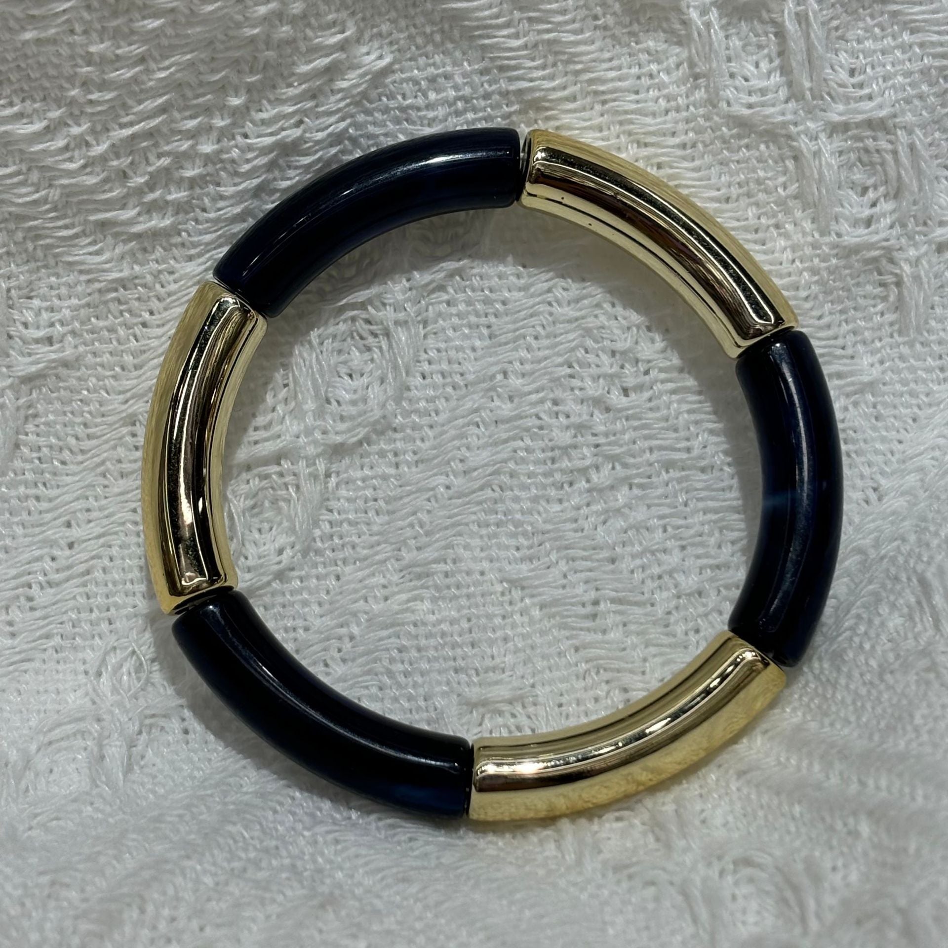 Wholesale  Fashion Creative Tube Beads Elastic Bracelet