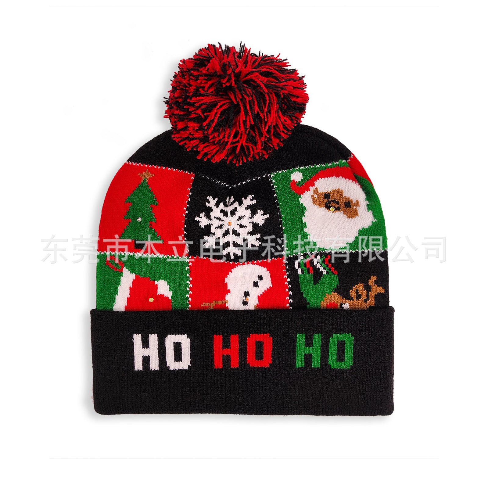 Wholesale  10pcs Winter Knitted Hat  Christmas Party Led Light Hat special