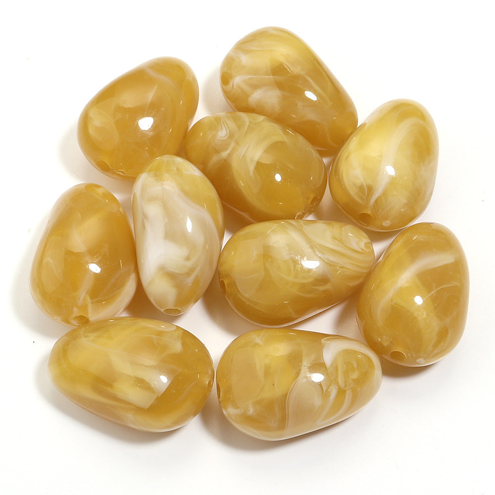 Wholesale 10pcs Cloud Straight Hole Beads  DIY  Accessories Beads