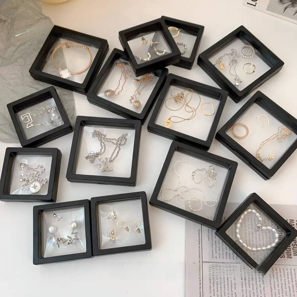 Wholesale Flash diamond snake-shaped ins silver open advanced texture simple all-match ring