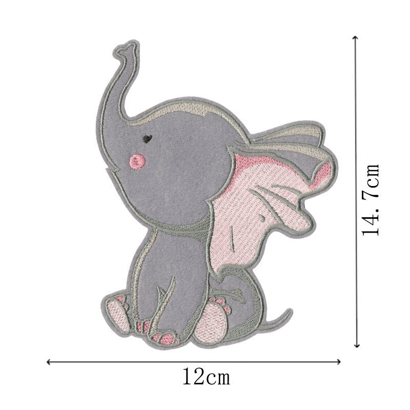 Wholesale Cartoon embroidery clothing decoration large patch cloth stickers