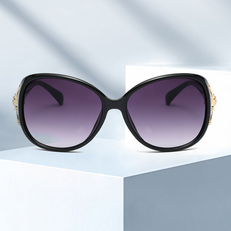 Wholesale Metal and diamond fox head sunglasses