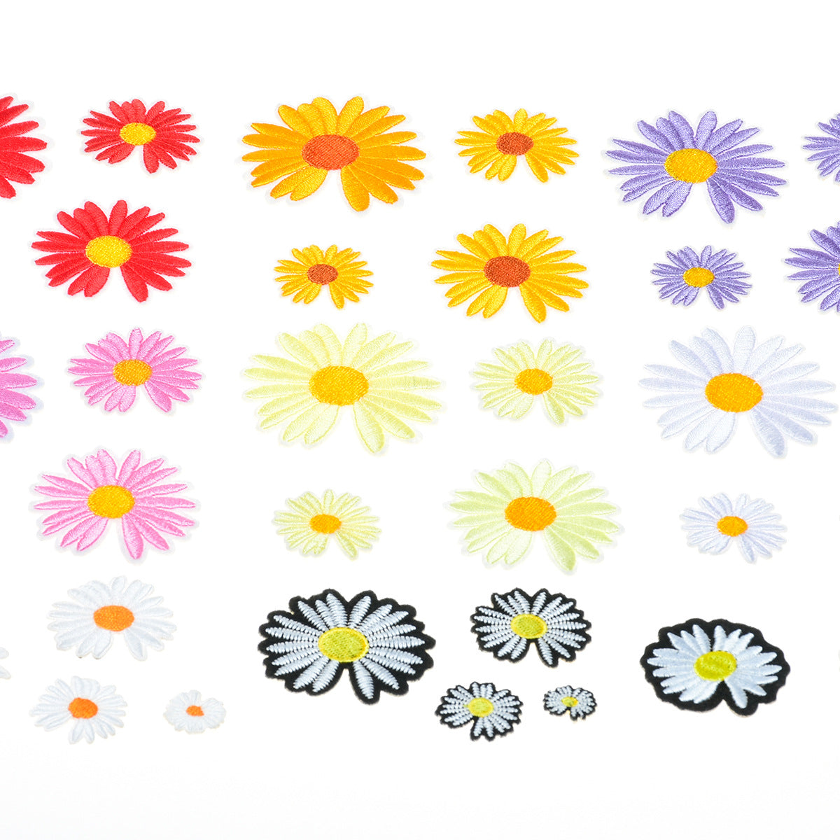 Wholesale Trendy Embroidery Patches Cloth Applique For Clothing Shoes Bags DIY Decorative Accent