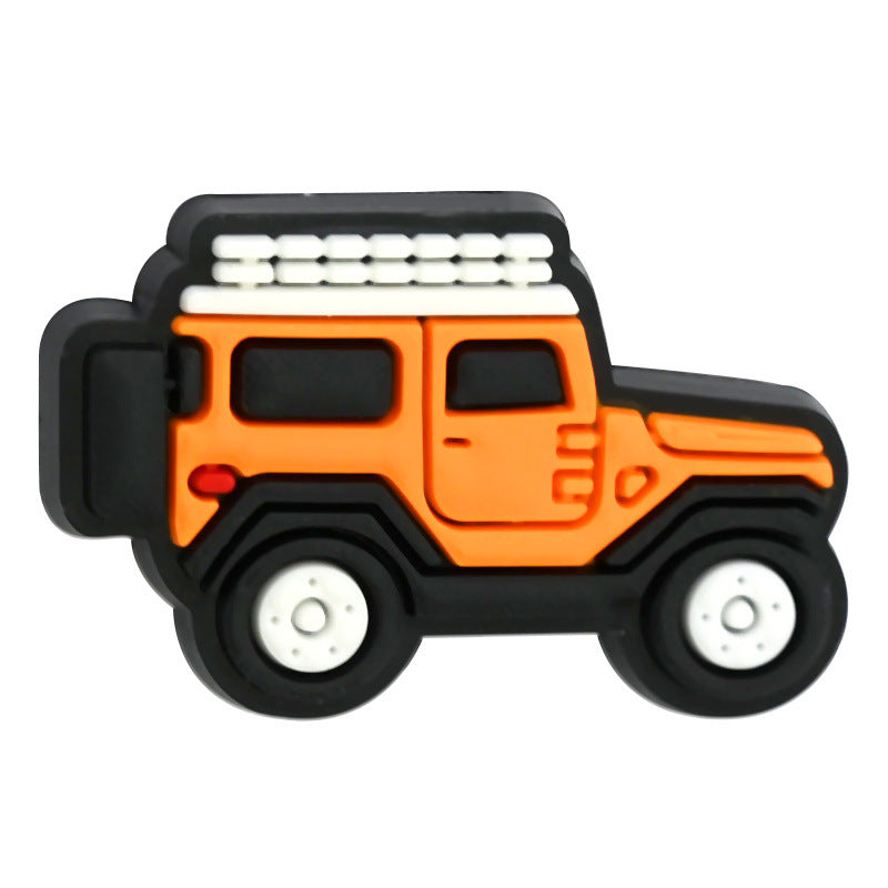 Wholesale Random 100pcs/pack  Off road vehicle series cartoon bead   Focal Beads