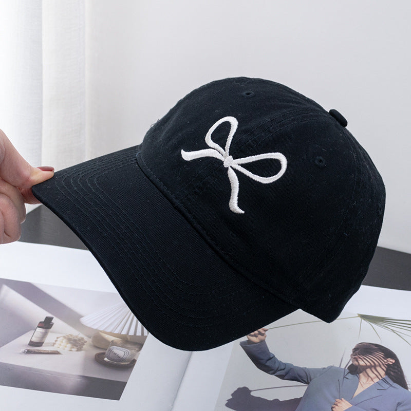 Wholesale Sweet Bow Embroidered Baseball Cap