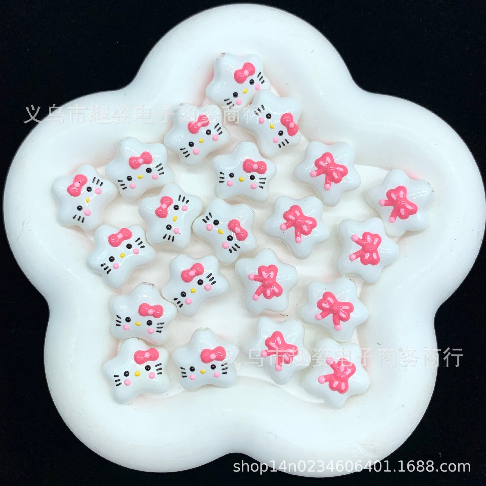Wholesale 10pcs Colorful and cute cartoon Acrylic Beads
