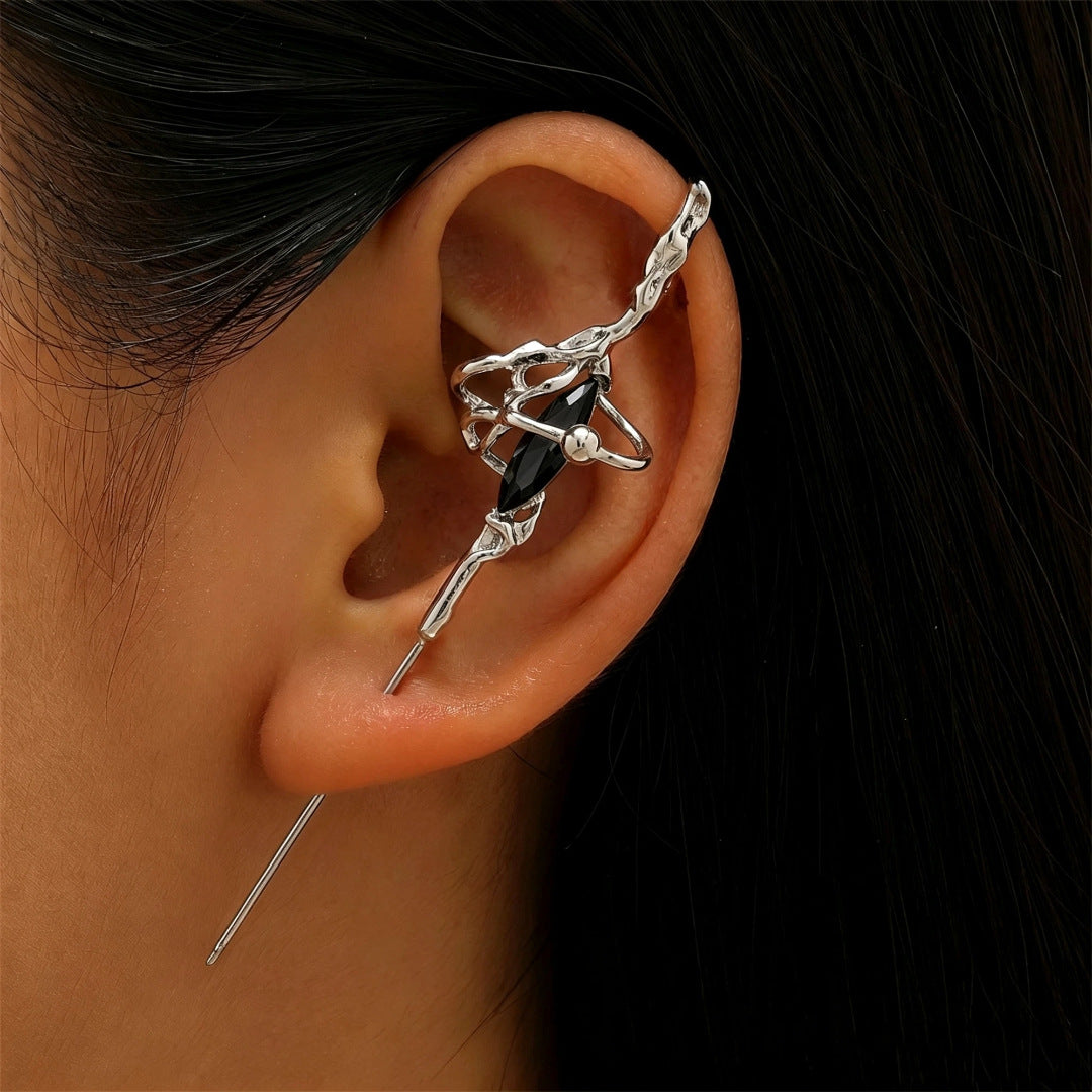 Wholesale Gothic Snake Ear Cuff Copper Electroplated Punk Earrings For Women Party Fashion Accessory OLY Exclusive