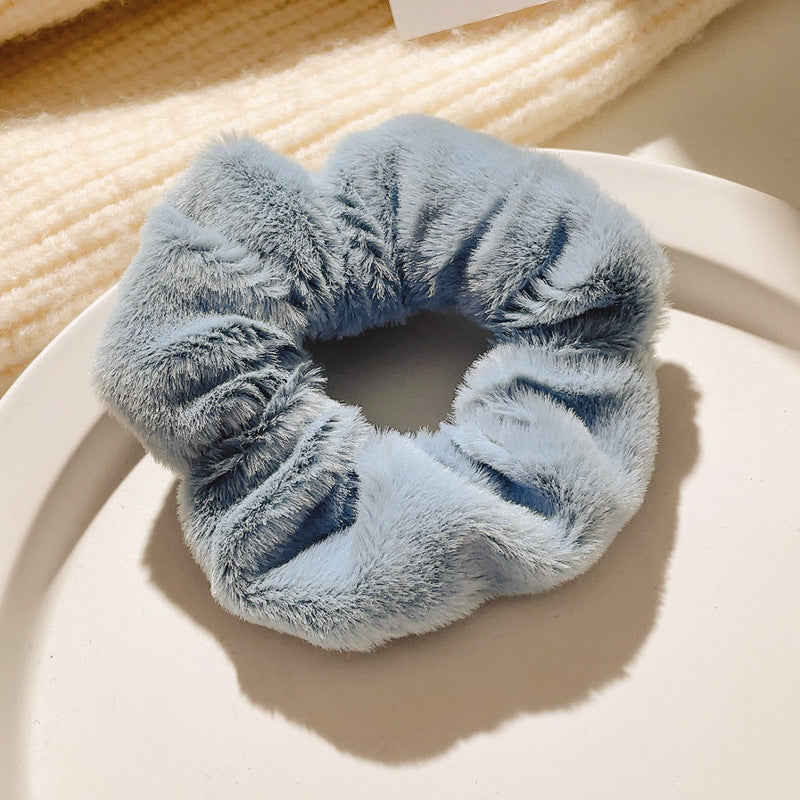 Wholesale Autumn and Winter Retro Plush Hair Ties