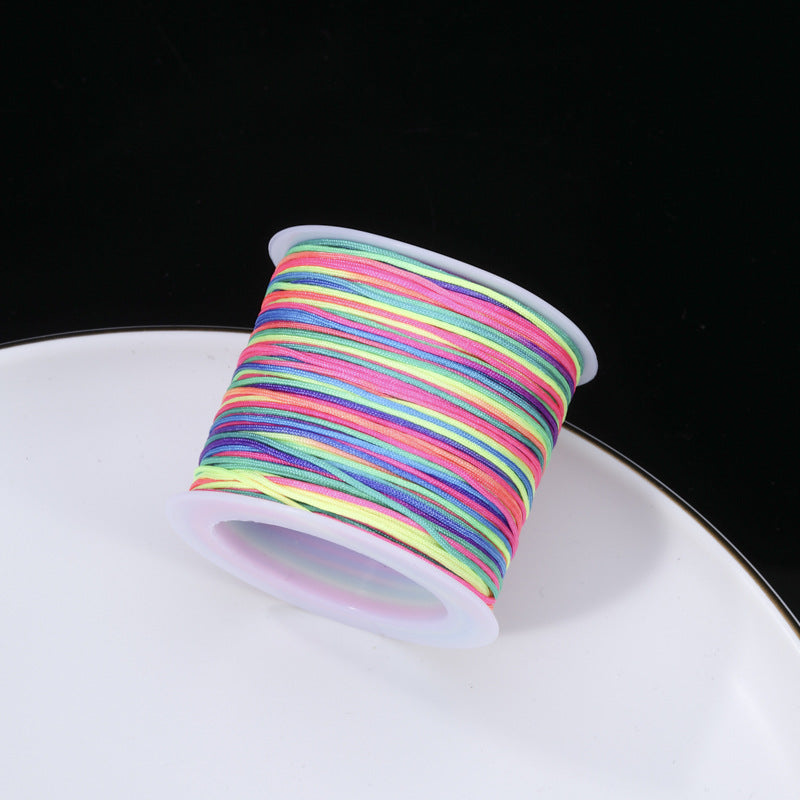 Wholesale 72 Size Jade Line 50 Meters Diy Line Hand-woven Jewelry Cord Accessories