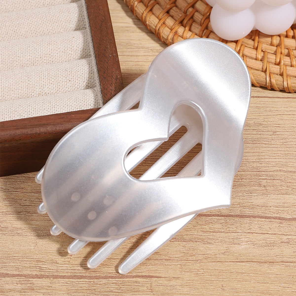 Wholesale Hairpin Duck Clip Glossy Leopard Print Hair Clips