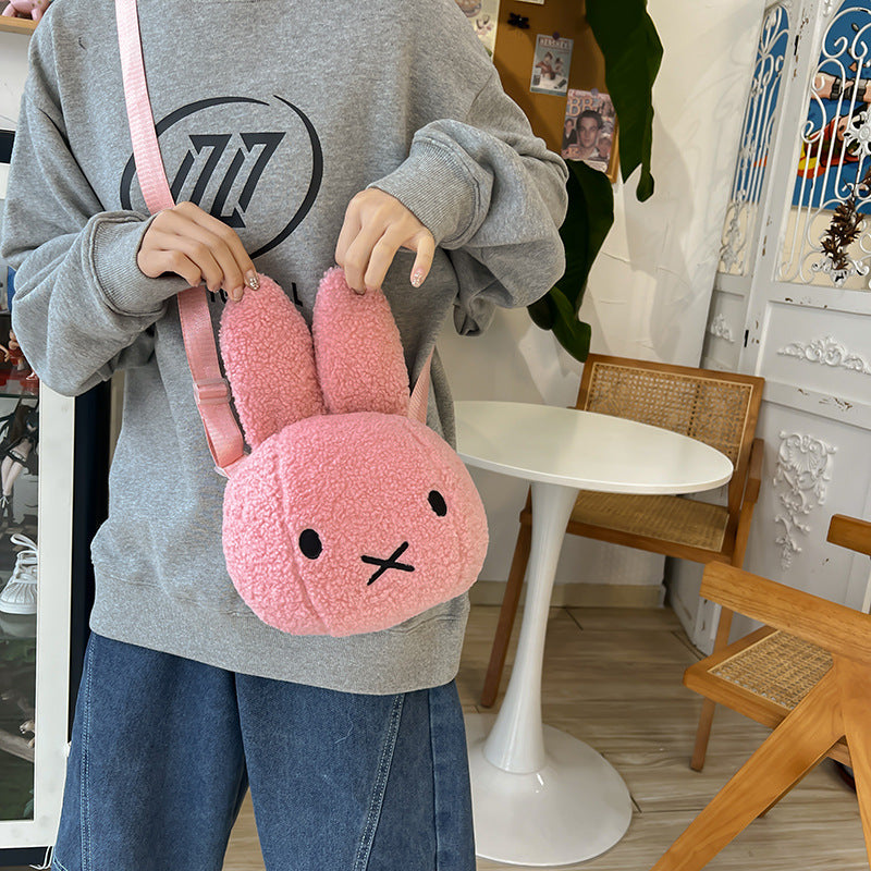 Wholesale Plush Rabbit Children's Crossbody Bags