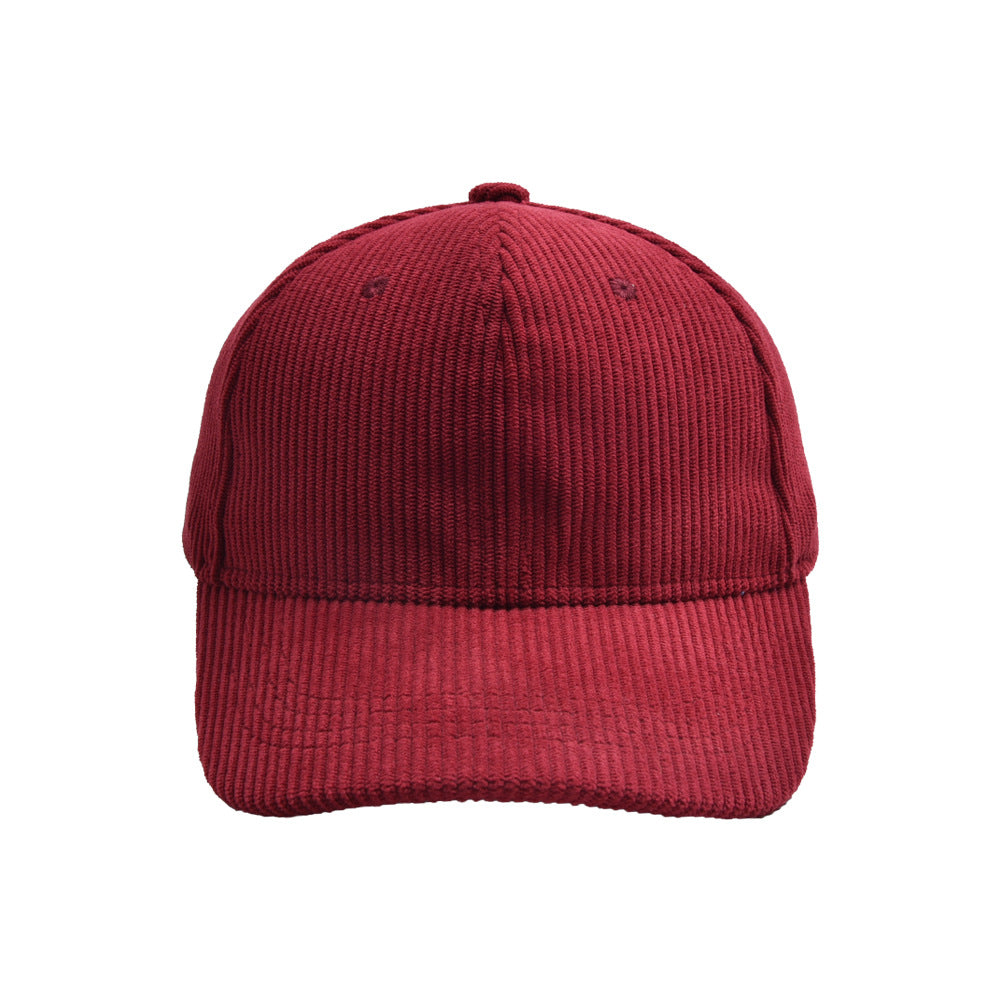 Wholesale outdoor warm windproof casual solid color parent-child peaked cap
