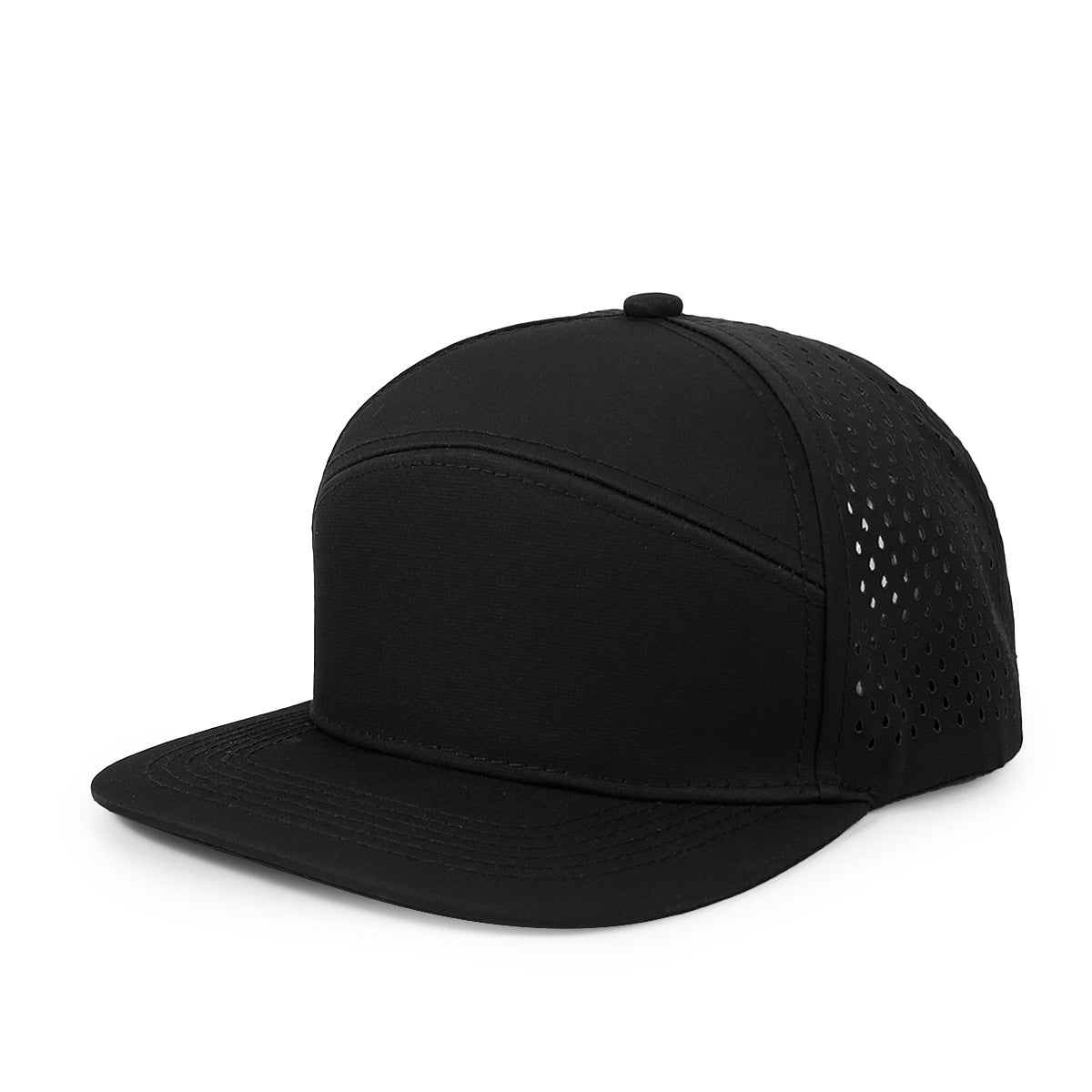 Wholesale Flat brimmed men' s outdoor casual solid color baseball cap