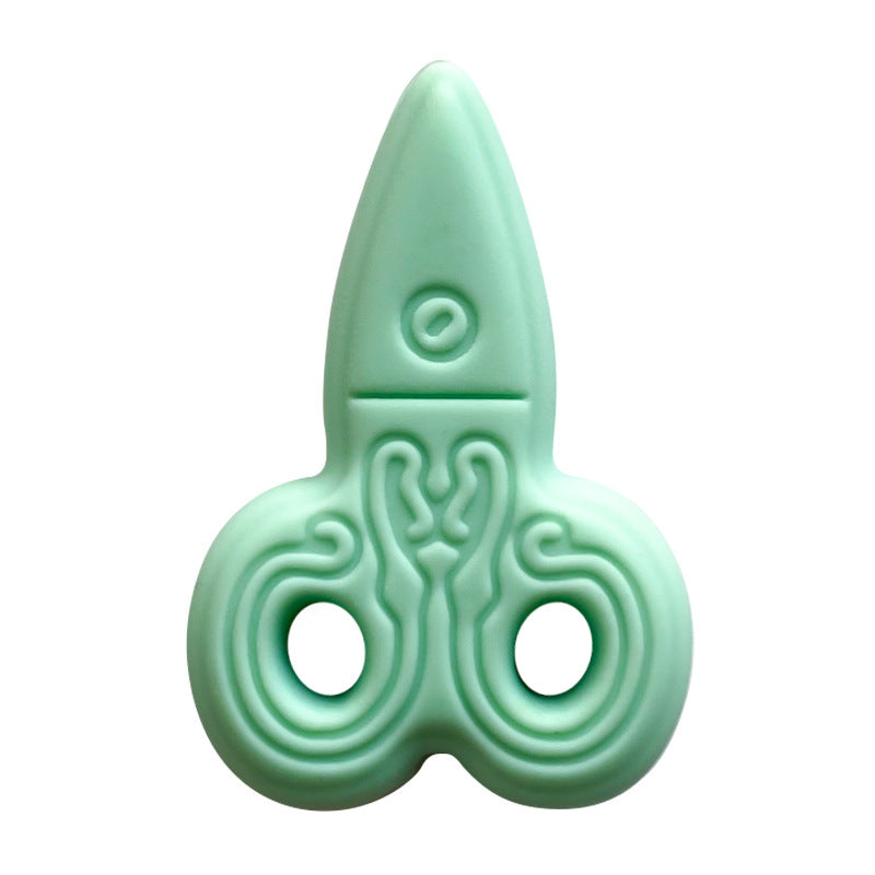 Wholesale 10PCS Creative Scissors DIY Silicone Beads