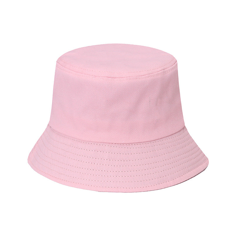 Wholesale Solid Color Fisherman Hat Simple Sunshade Outdoor Sun Protection Polyester Sun Hat