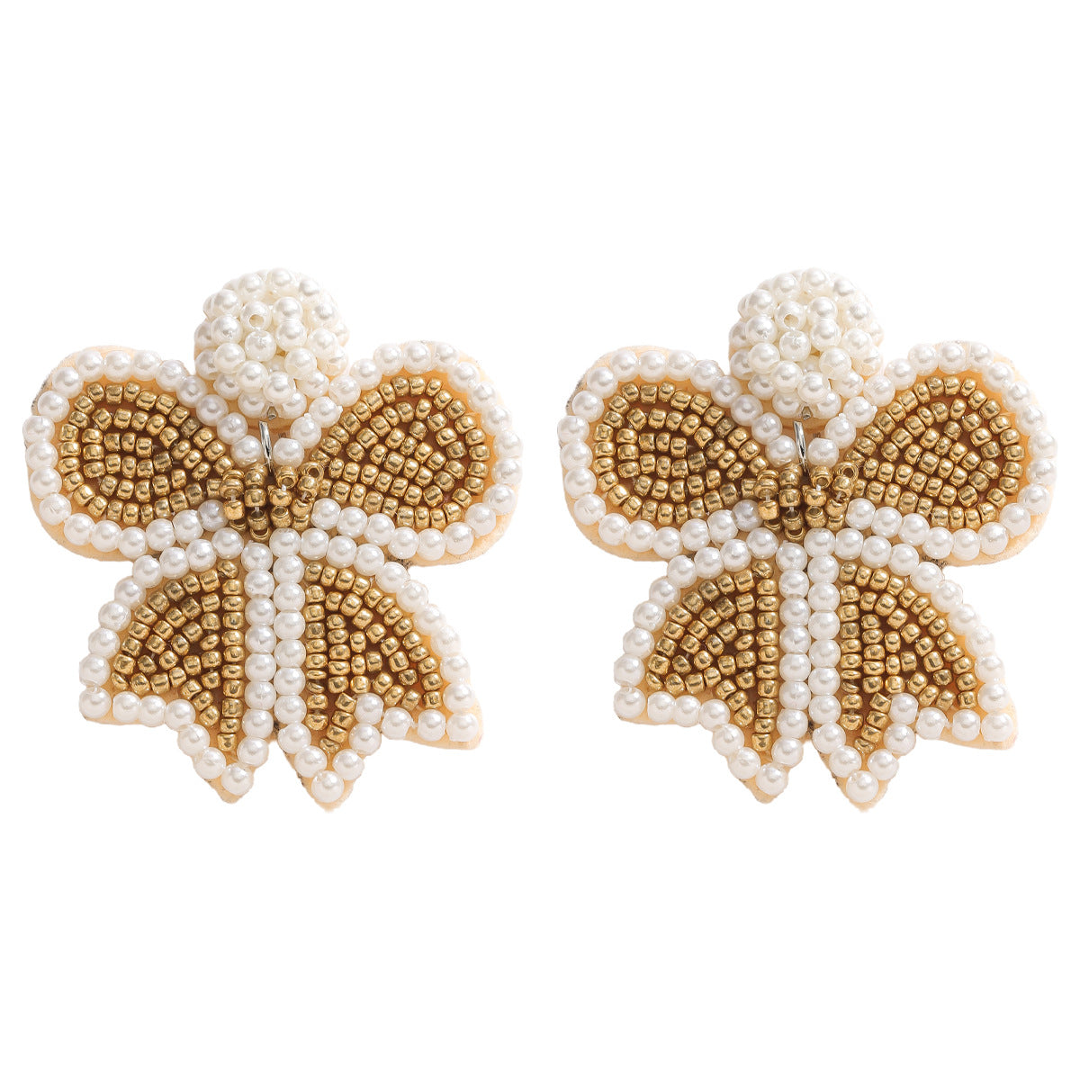 Wholesale Colorful butterfly pearl earrings