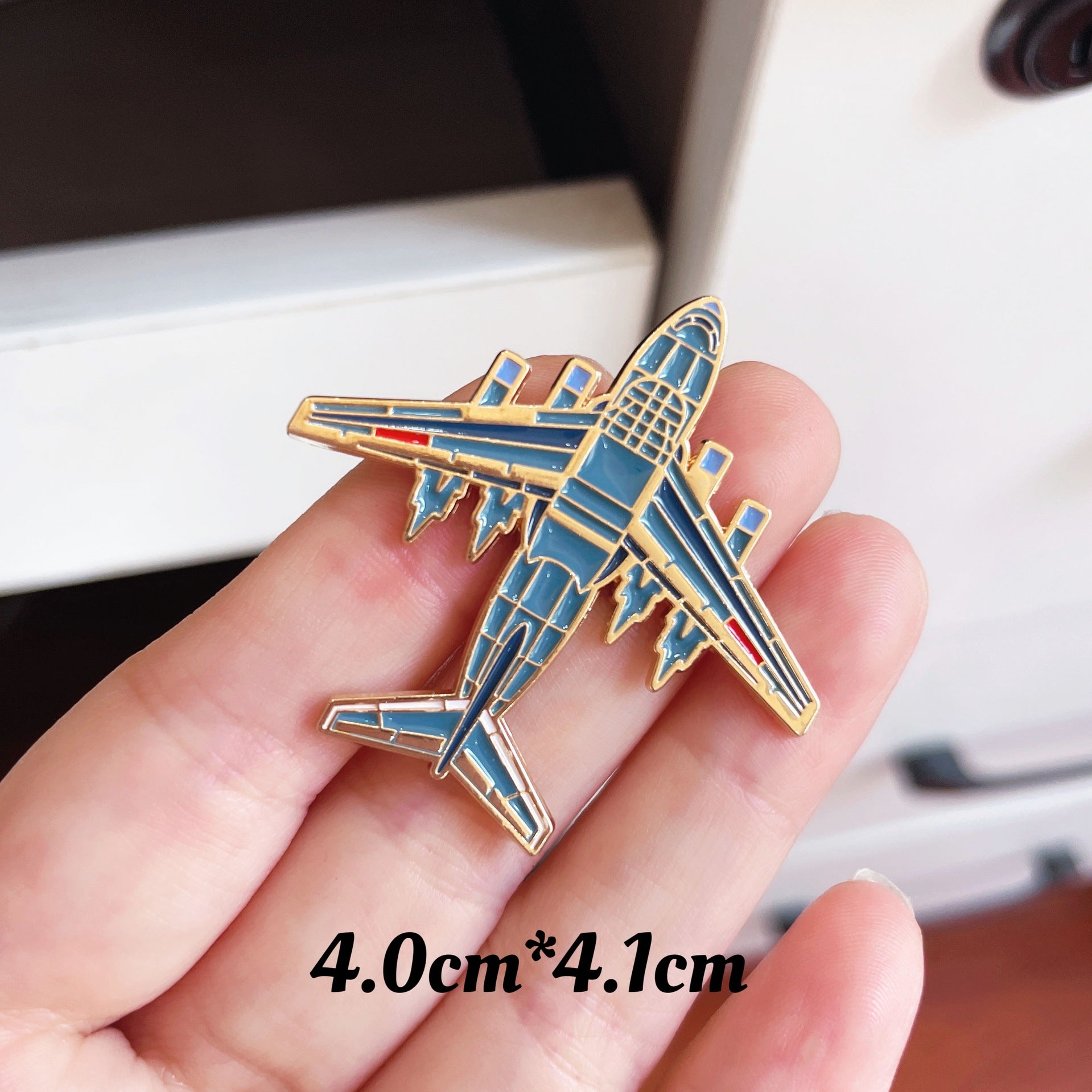 Wholesale Space Fighter Badge Brooch