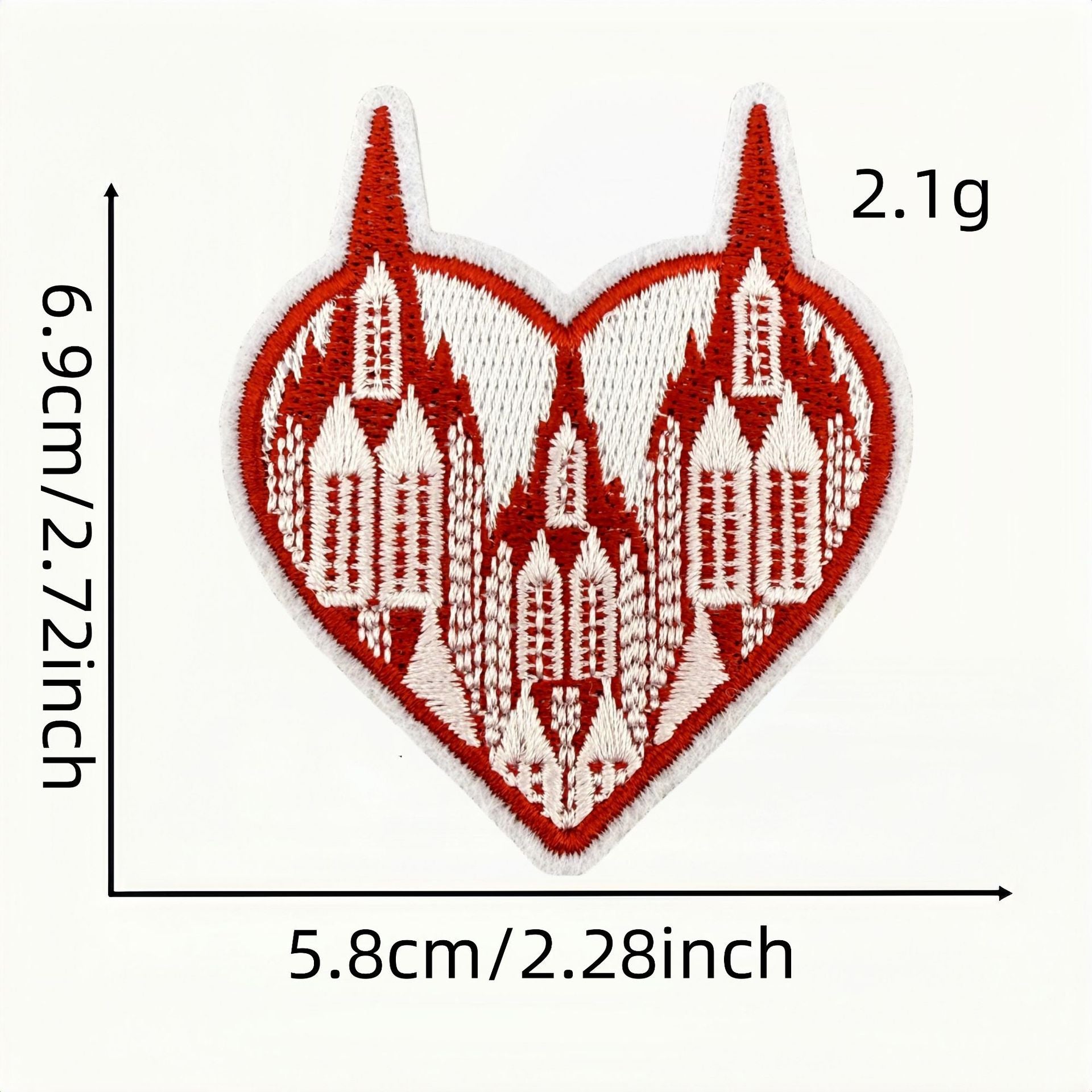 Wholesale Carnival cartoon red clown DIY patches